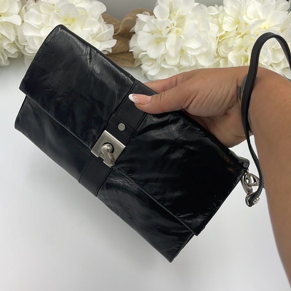 KENNETH Cole New York wristlet genuine leather - Picture 1 of 15